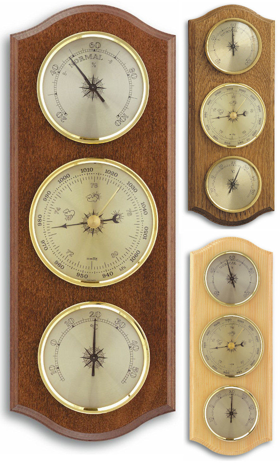 TFA 20.1000 Analoge Wetterstation aus Massivholz