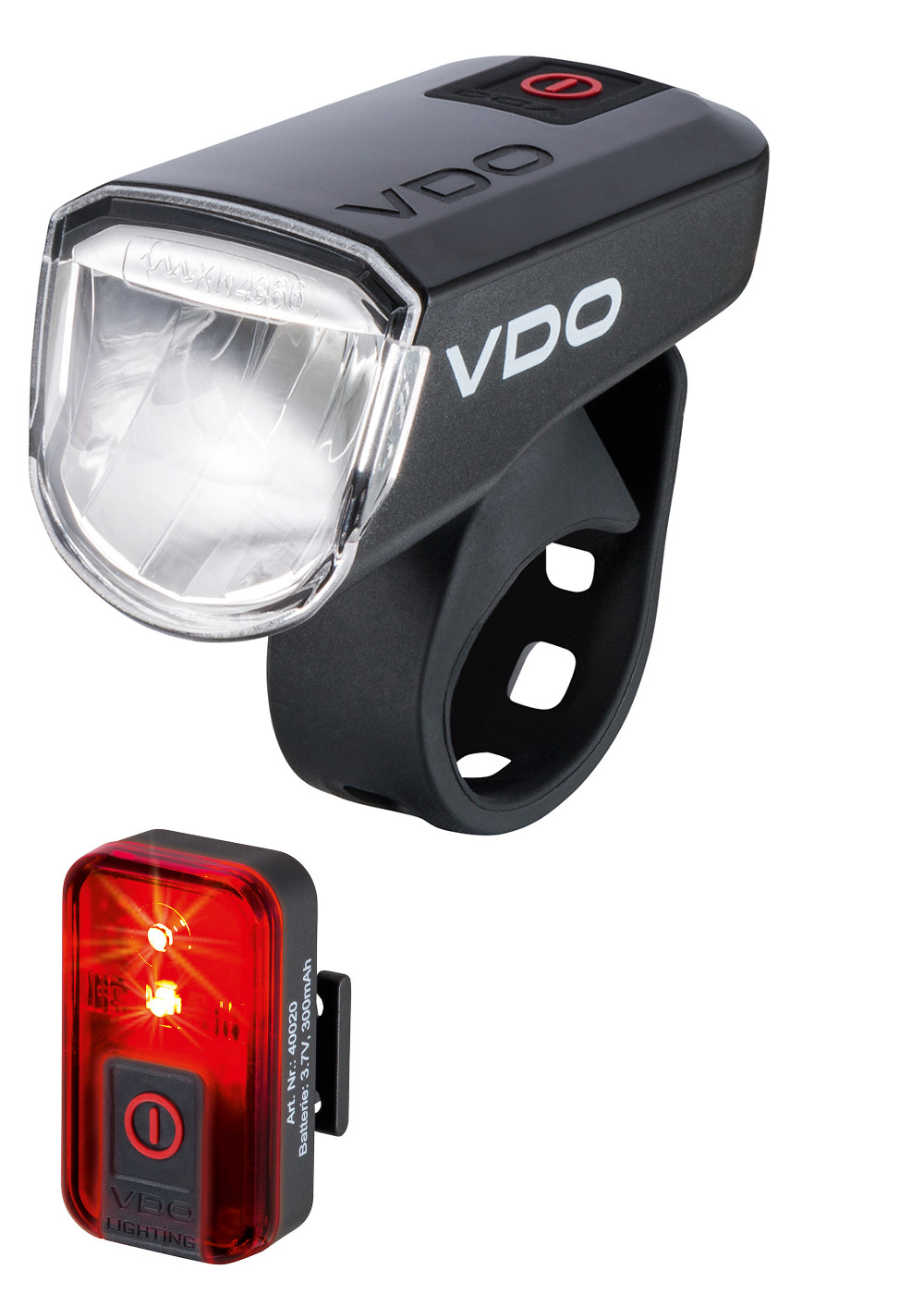 VDO Fahrradlampe ECO LIGHT M30 Set