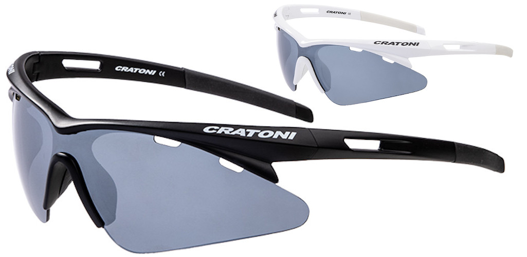 Cratoni Fahrradbrille Futuro Bikebrille Sonnenbrille 100% UV Schutz