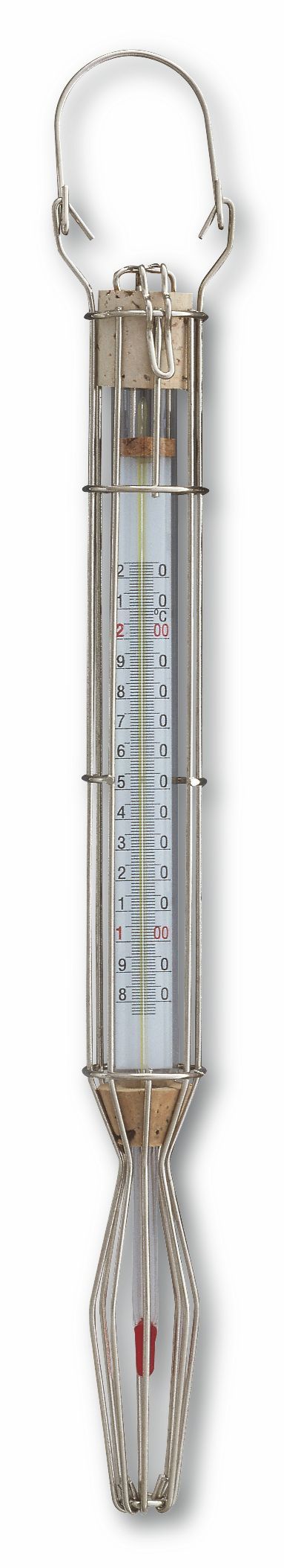 TFA 14.1007 Analoges Zuckerthermometer im Drahtgehäuse