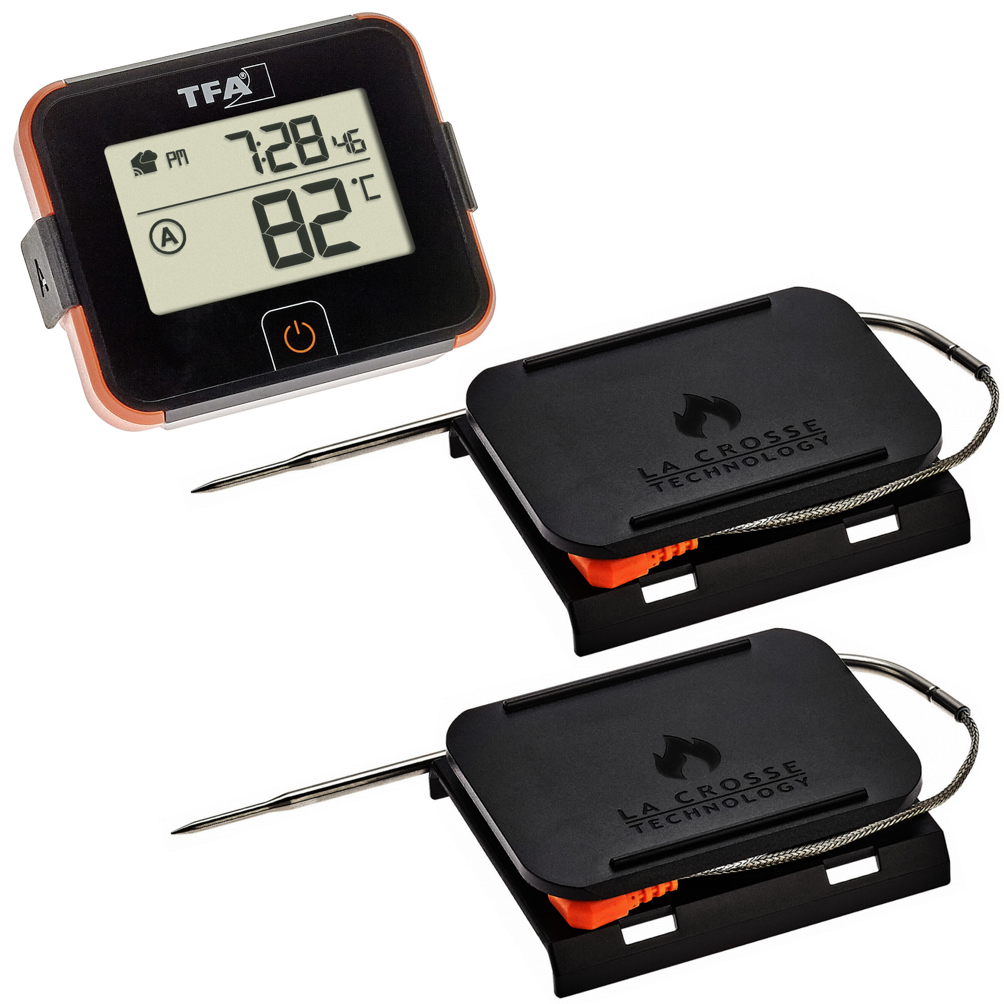 BBQ Thermometer-Sender  VIEW TFA 14.1514.10 Grillthermometer