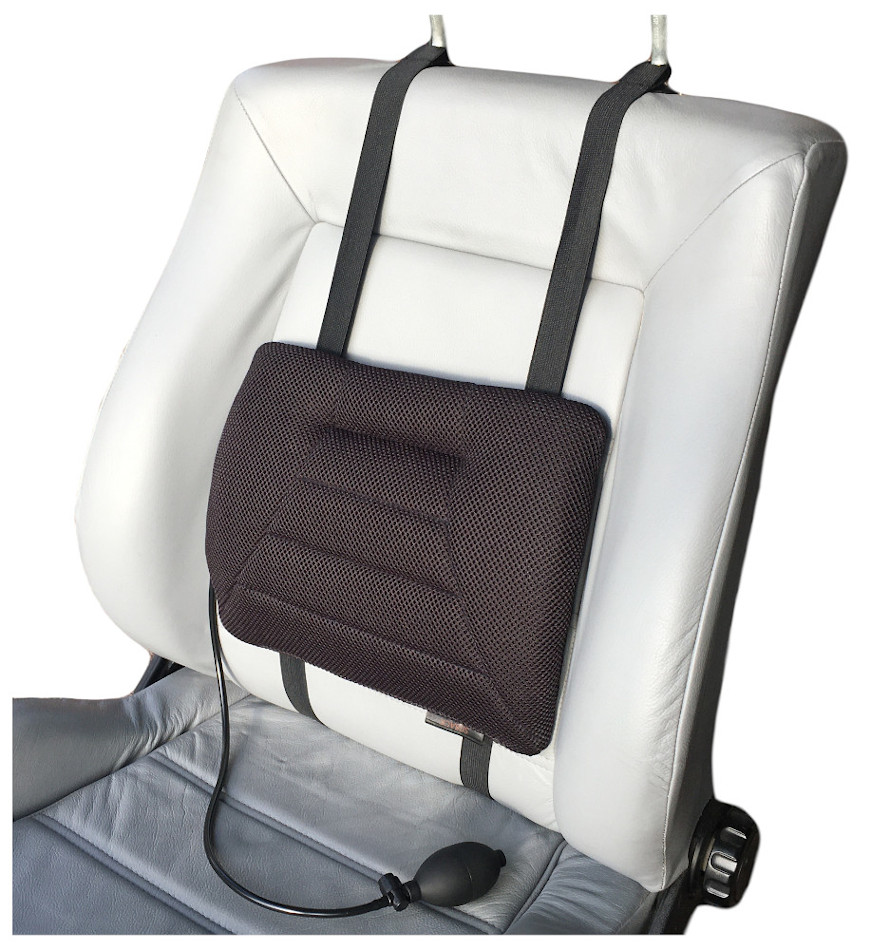 Sitwell Rückenstütze Comfort black air 3D Lordosenkissen Autozubehör