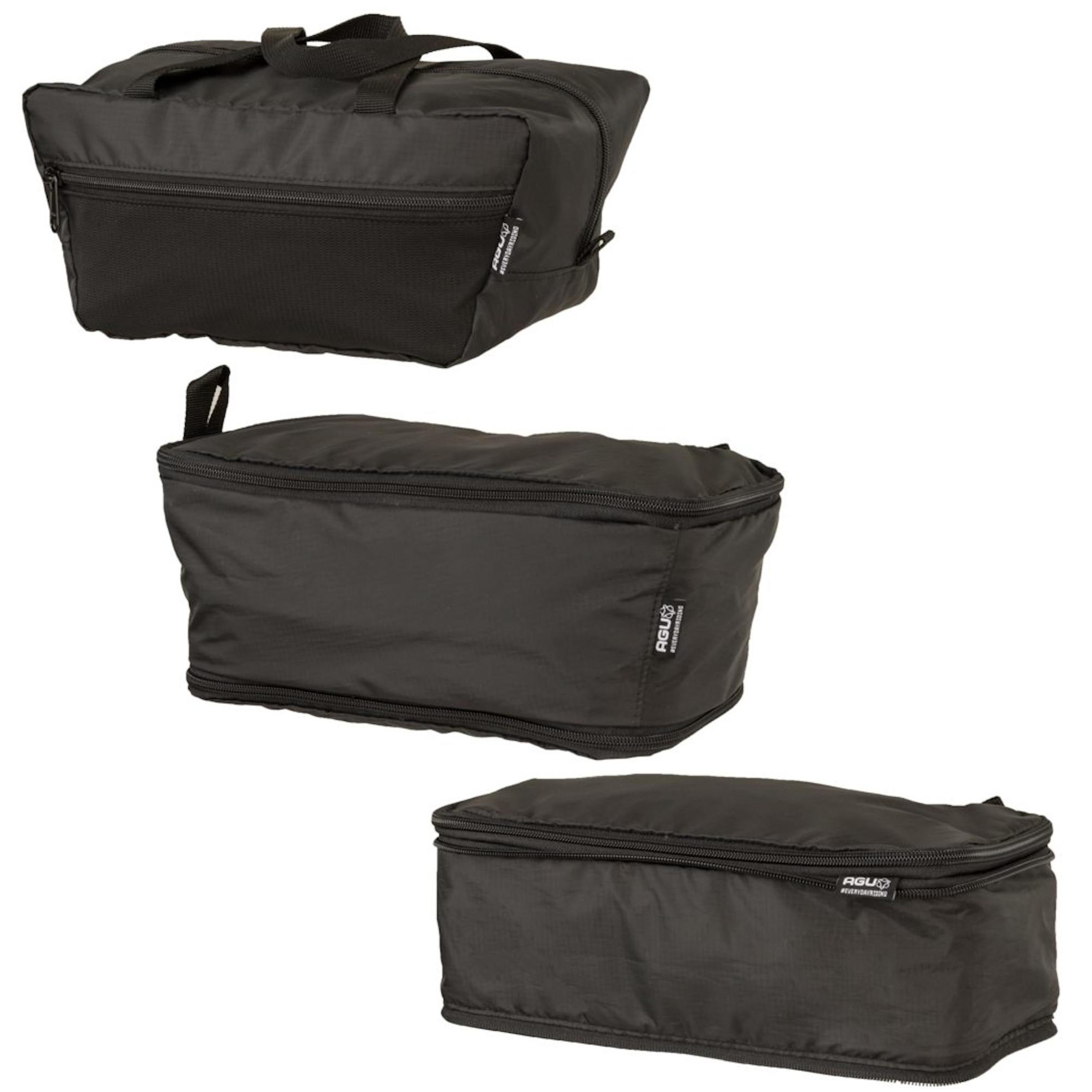 AGU  Packing Cubes Shelter 41160602 Kulturbeutel leichtes Organizer-Set mit 3 Taschen