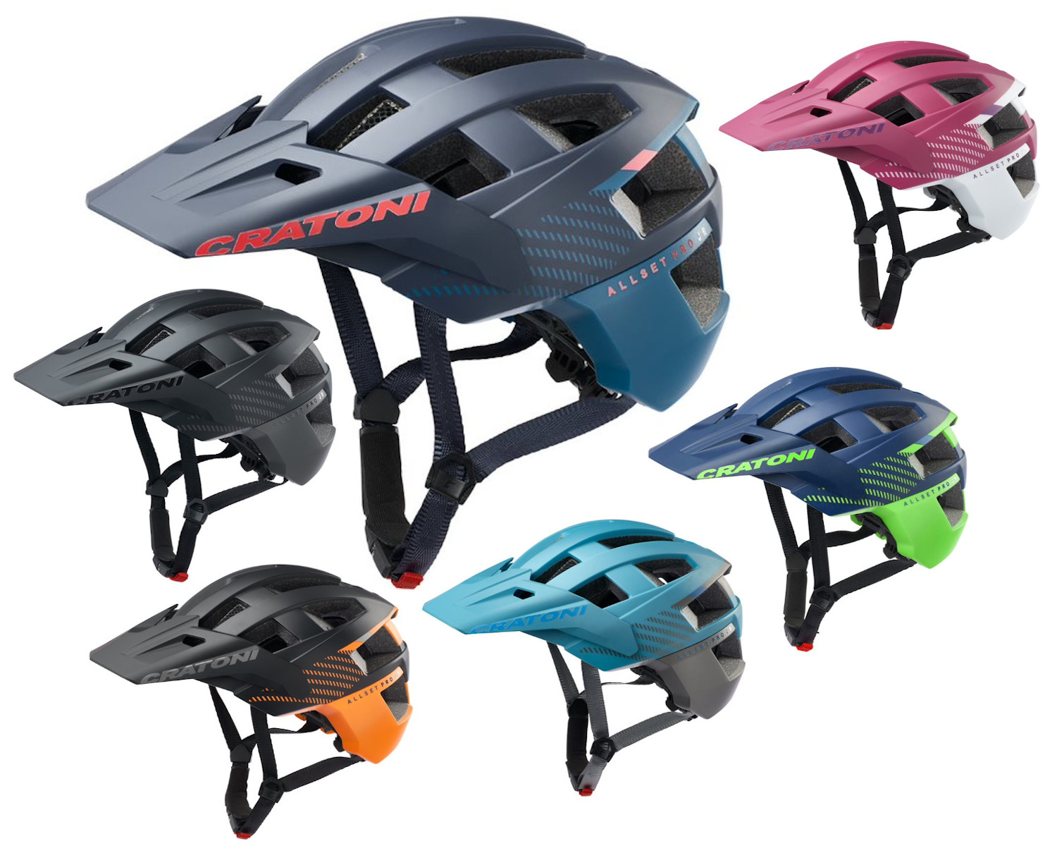 Cratoni Allset Pro JR Trailhelm Jugendhelm Fahrradhelm