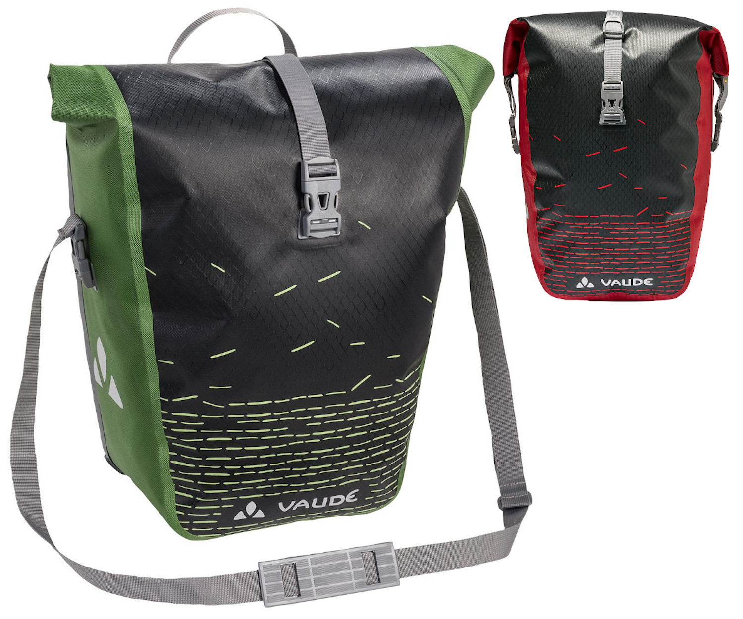 Vaude Aqua Back Print Single Fahrradtasche Gepäckträgertasche