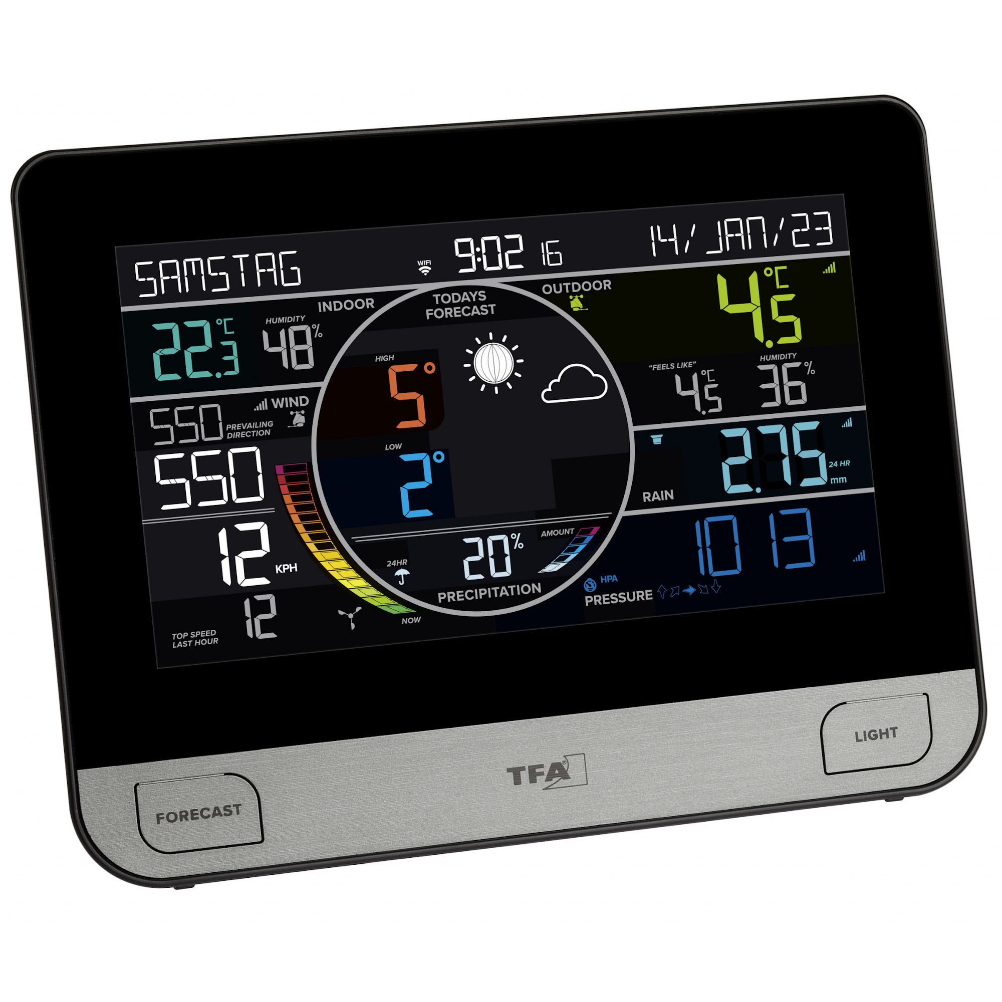 TFA-Dostmann Ersatzdisplay VIEW PRO 35.8003.DP Zweitdisplay