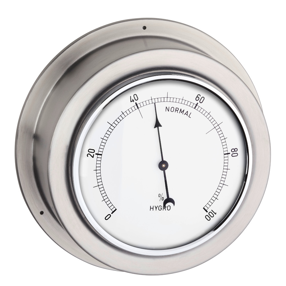 Schiffshygrometer Maritim TFA 44.1018.54 Luftfeuchte Edelstahl