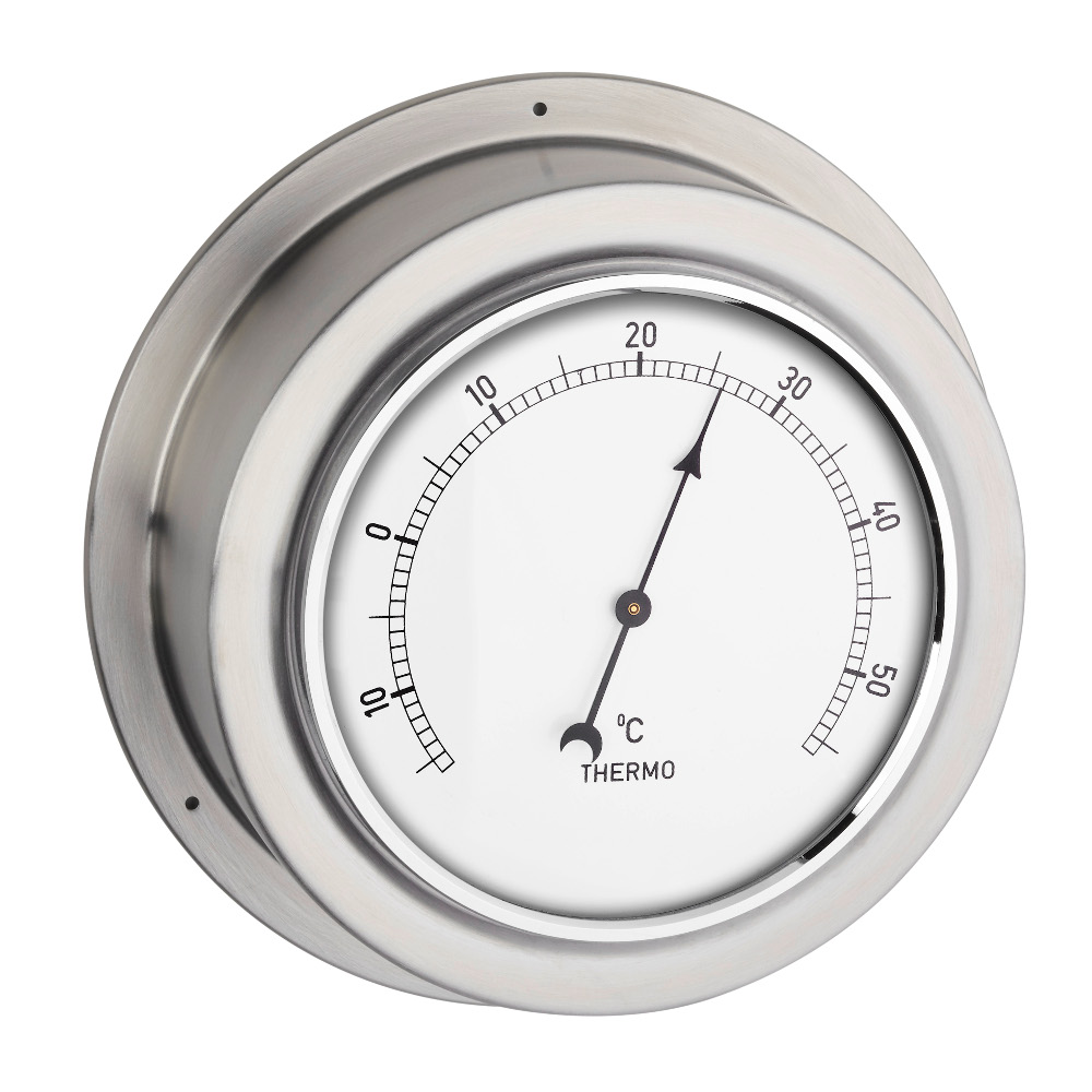 Schiffsthermometer Maritim TFA 19.2025.54 Edelstahl Thermometer