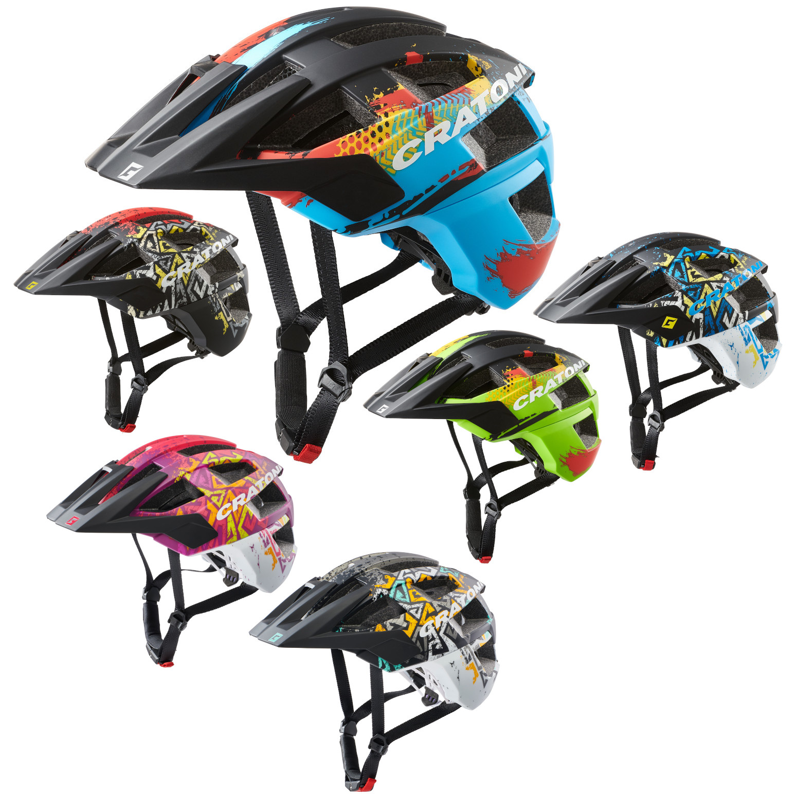 Abverkauf Cratoni Allset WILD Mountainbikehelm Fahrradhelm Inliner Bikehelme