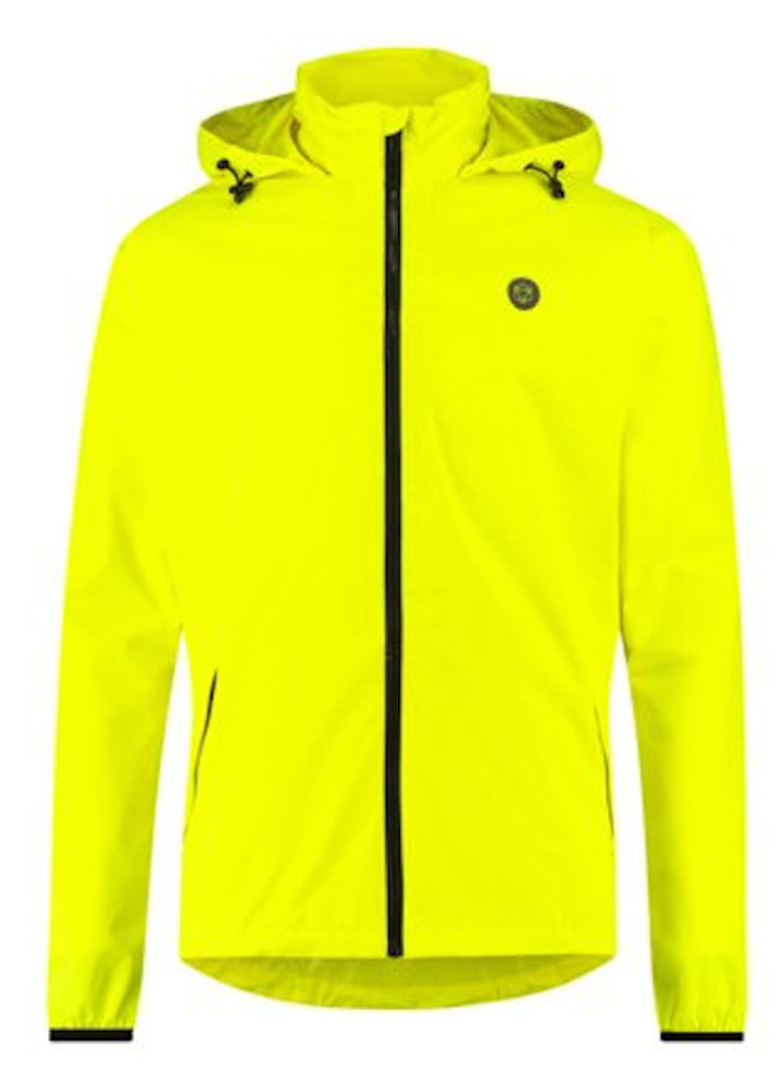 Fastrider AGU Regenjacke neongelb Fahrradjacke Bikejacke