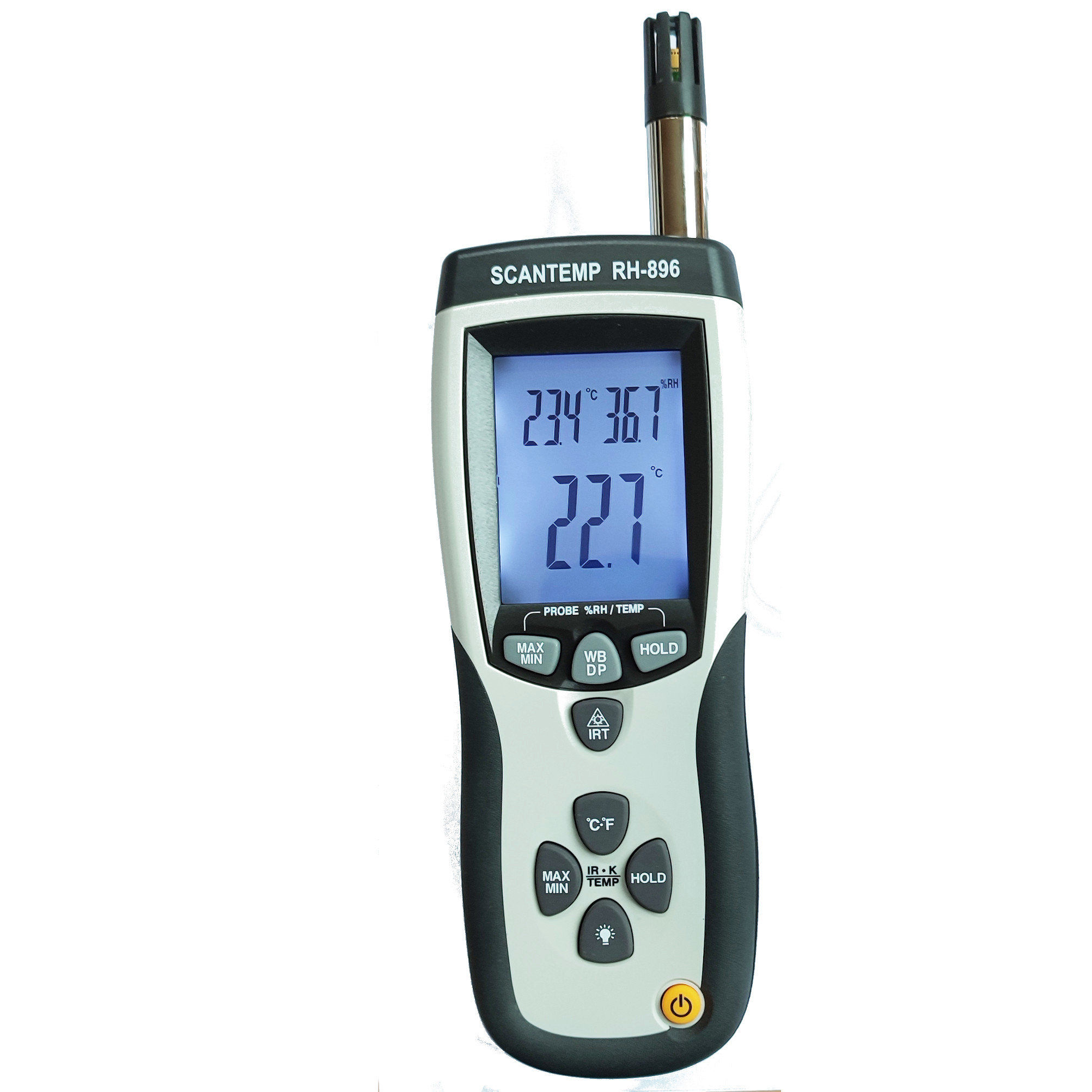 Psychrometer mit Infrarotthermometer ScanTemp RH 896 Laser