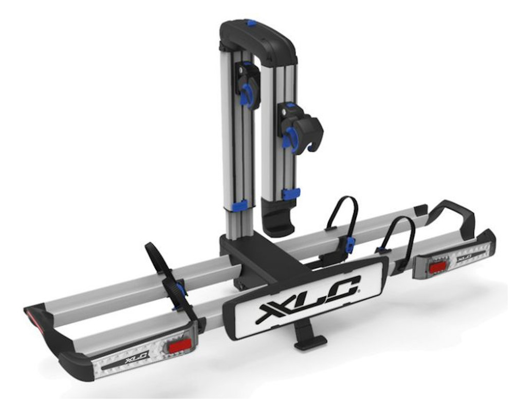 XLC Heckträger Almada Work-E VC-C07 für 2 E-Bikes abklappbar Fahrradträger 60 kg