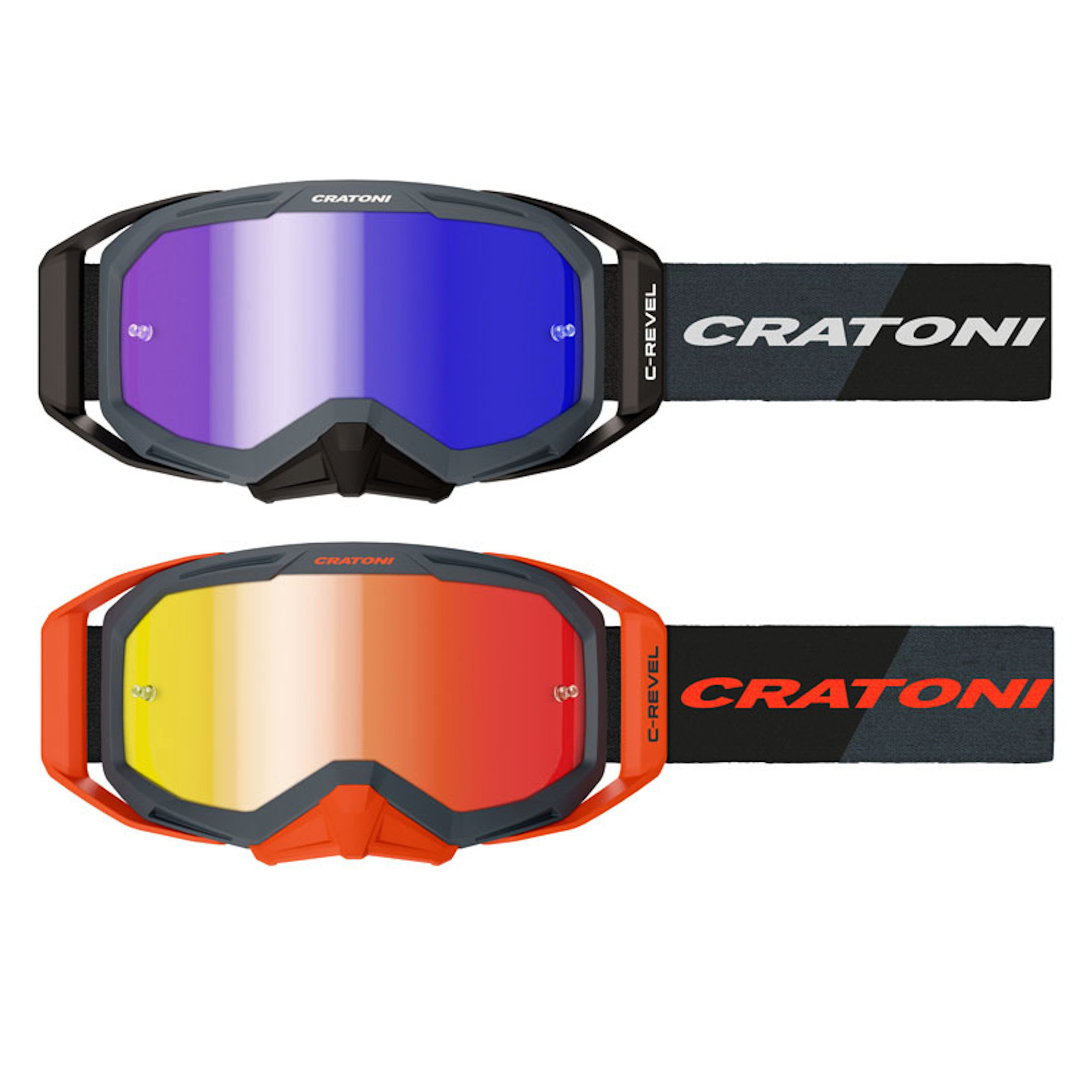 Cratoni Mountainbike Brille C-Revel Pro Fahrradbrille Downhill Brille MX Google