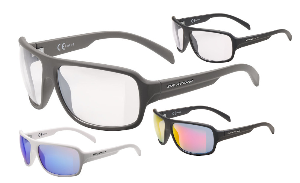 Cratoni C-ICE NXT Photochromic Fahrradbrille Sonnenbrille Sportbrille Running