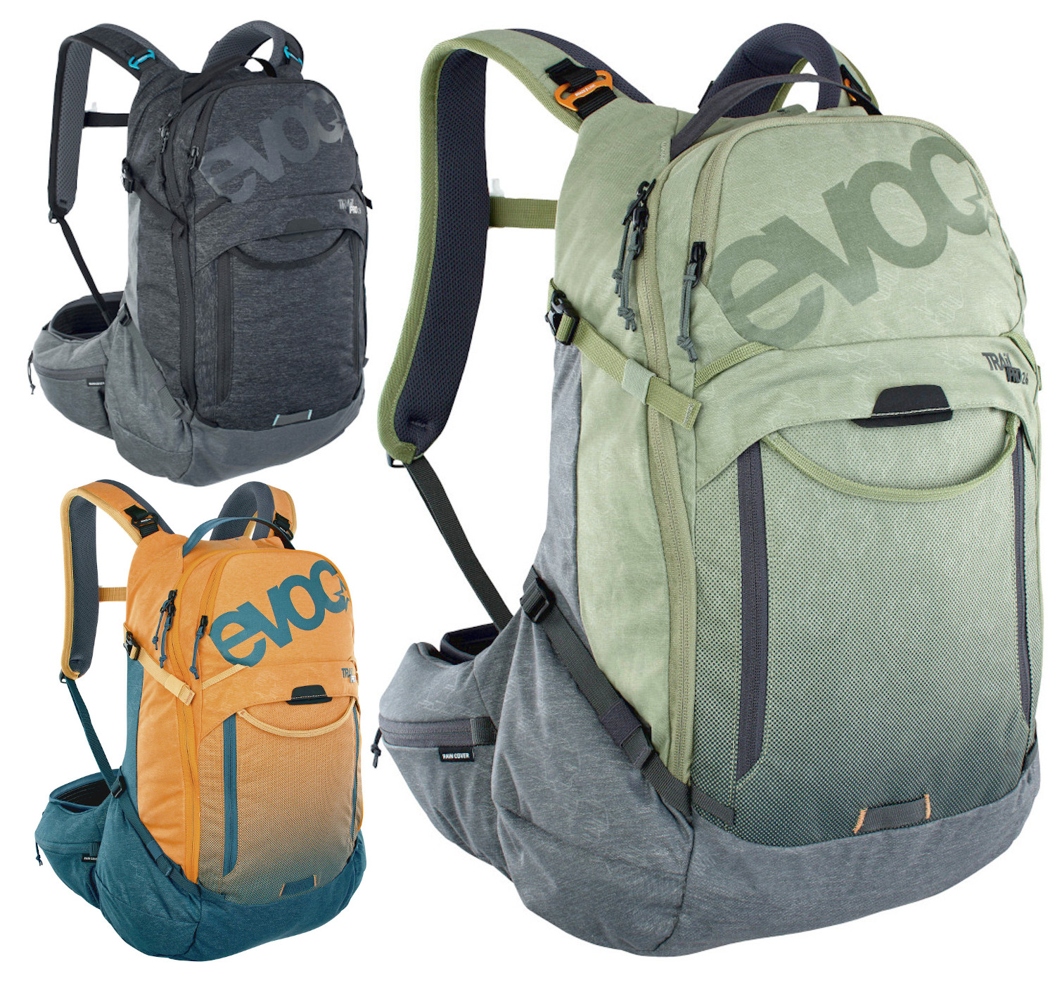 Evoc FR Trail Pro 26 Protektorenrucksack Fahrradrucksack Trinkrucksack