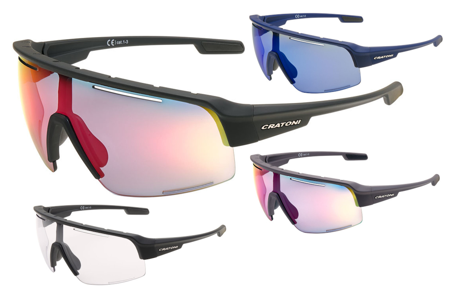 Cratoni C-Matic NXT Photochromic Fahrradbrille Sportbrille für höchste Ansprüche