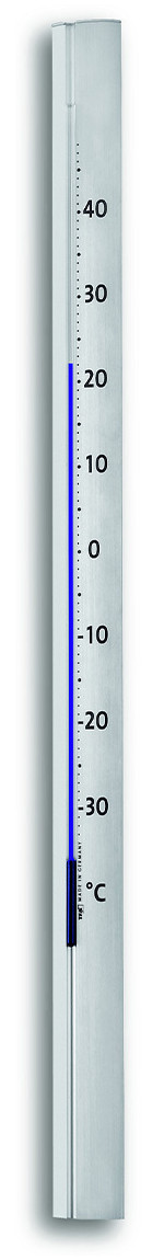 Design Gartenthermometer Central Park TFA 12.2005 Alu-Außenthermometer