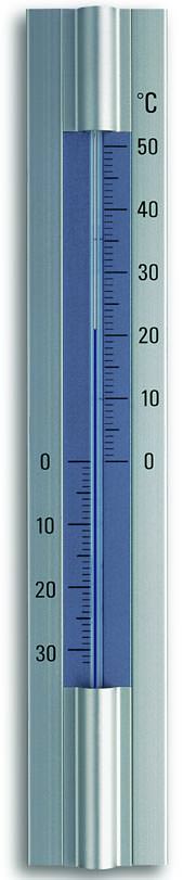 Aluminium Innen-Außen Thermometer TFA 12.2045