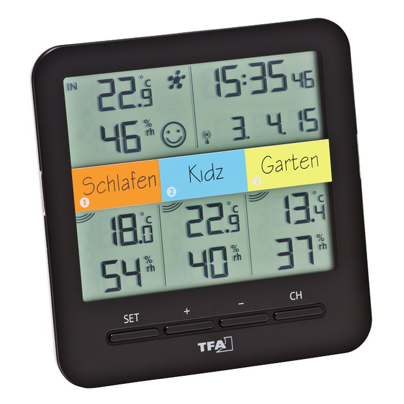 KlimaHome TFA 30.3060.IT Funk-Thermo-Hygrometer