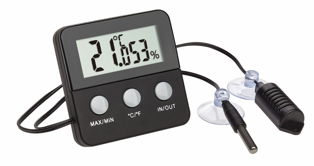 Digitales Thermo-Hygrometer Terracheck TFA 30.5044.01 Terrariumüberwachung