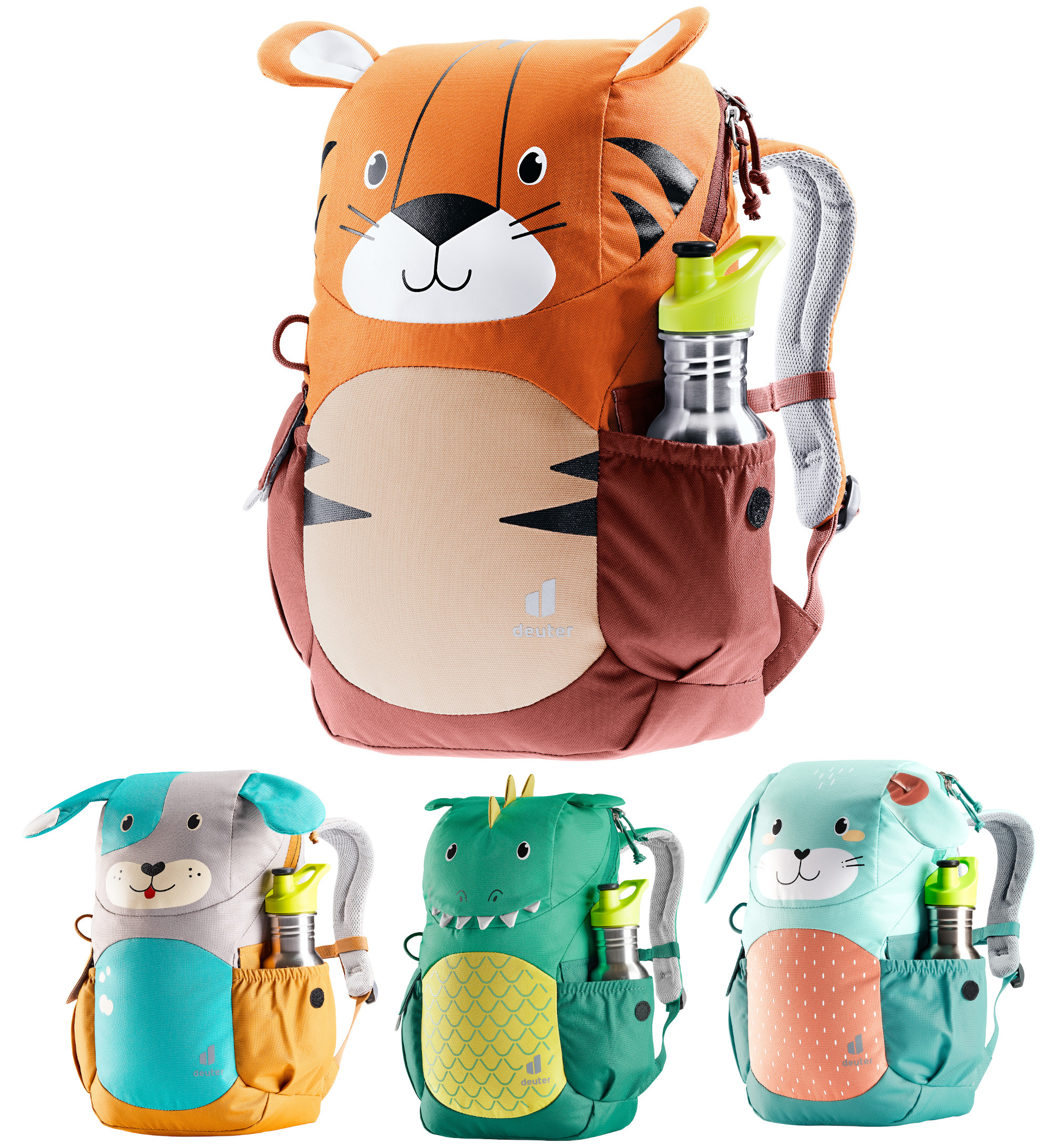 Deuter Kinderrucksack Kikki mit Tiermotiv Kindergartenrucksack Rucksack