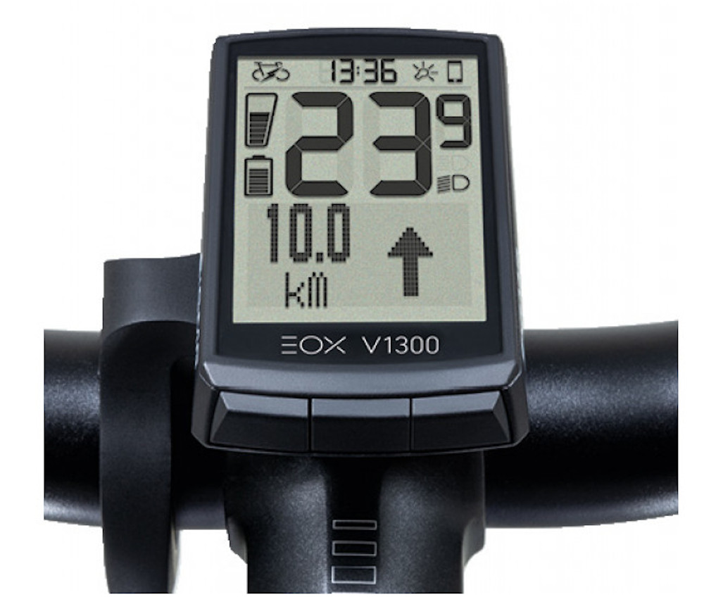 Sigma  EOX View 1300 E-Bike Tacho