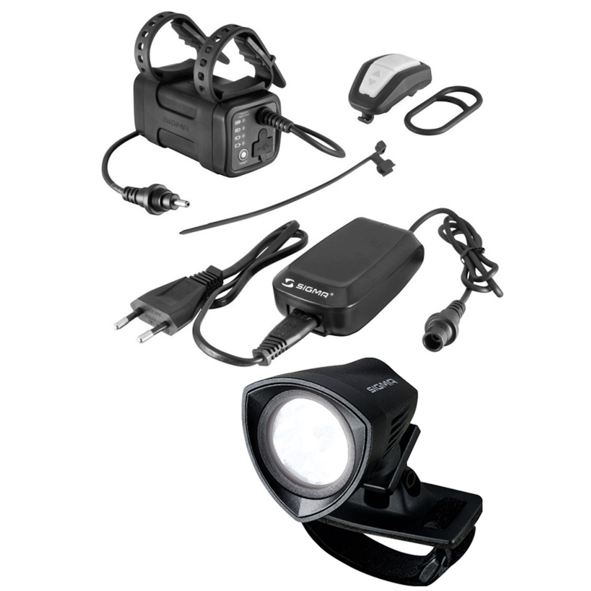 Sigma 17001 Buster 2000 Helm Powerleuchte Lampe Outdoorlampe