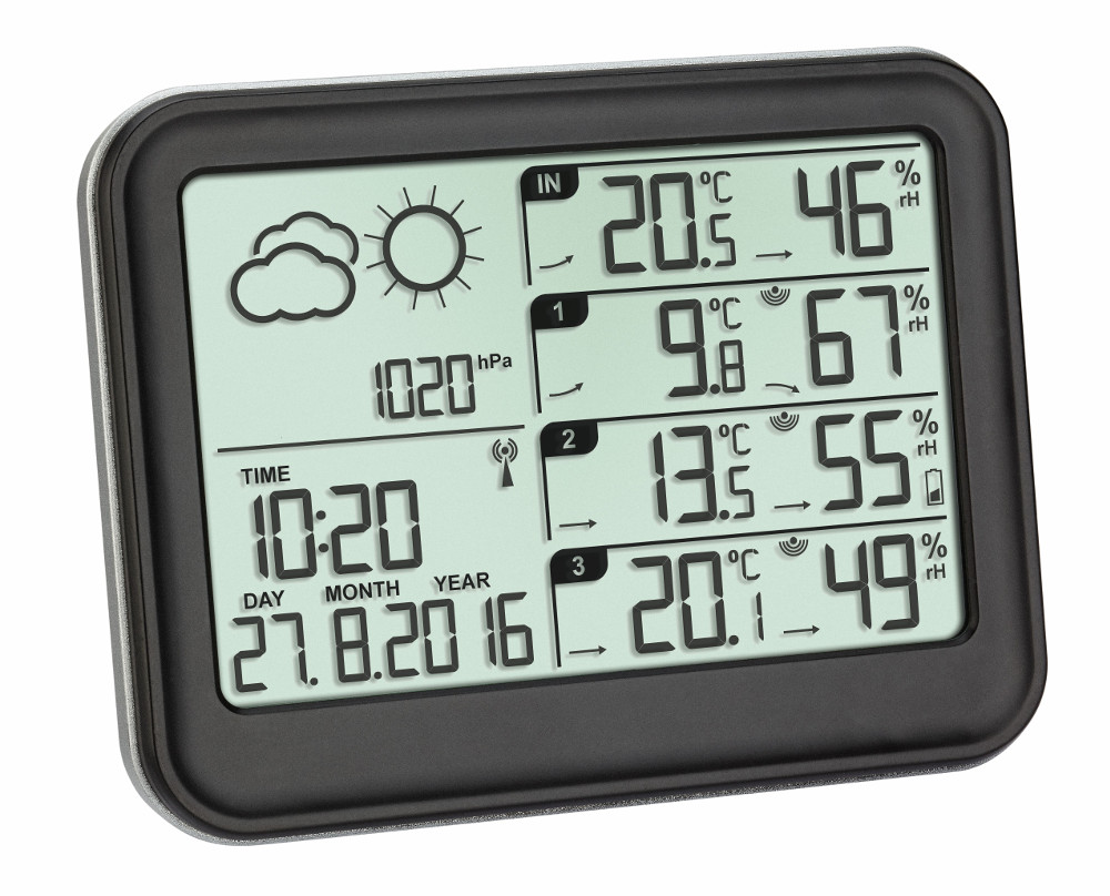 Funk-Wetterstation View TFA 35.1142.01 Wetterstationen Raumklimakontrolle