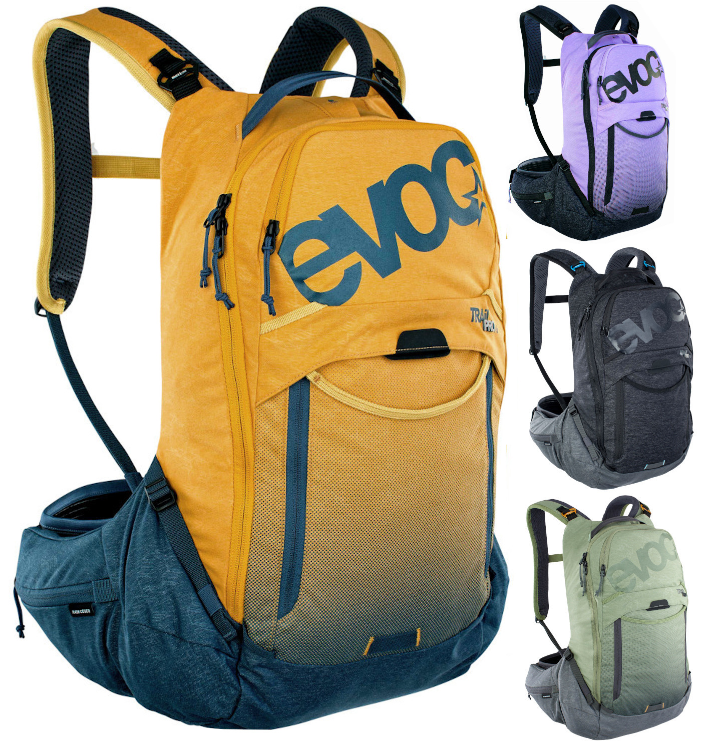 Evoc FR Trail Pro 16 Protektorenrucksack Fahrradrucksack Trinkrucksack