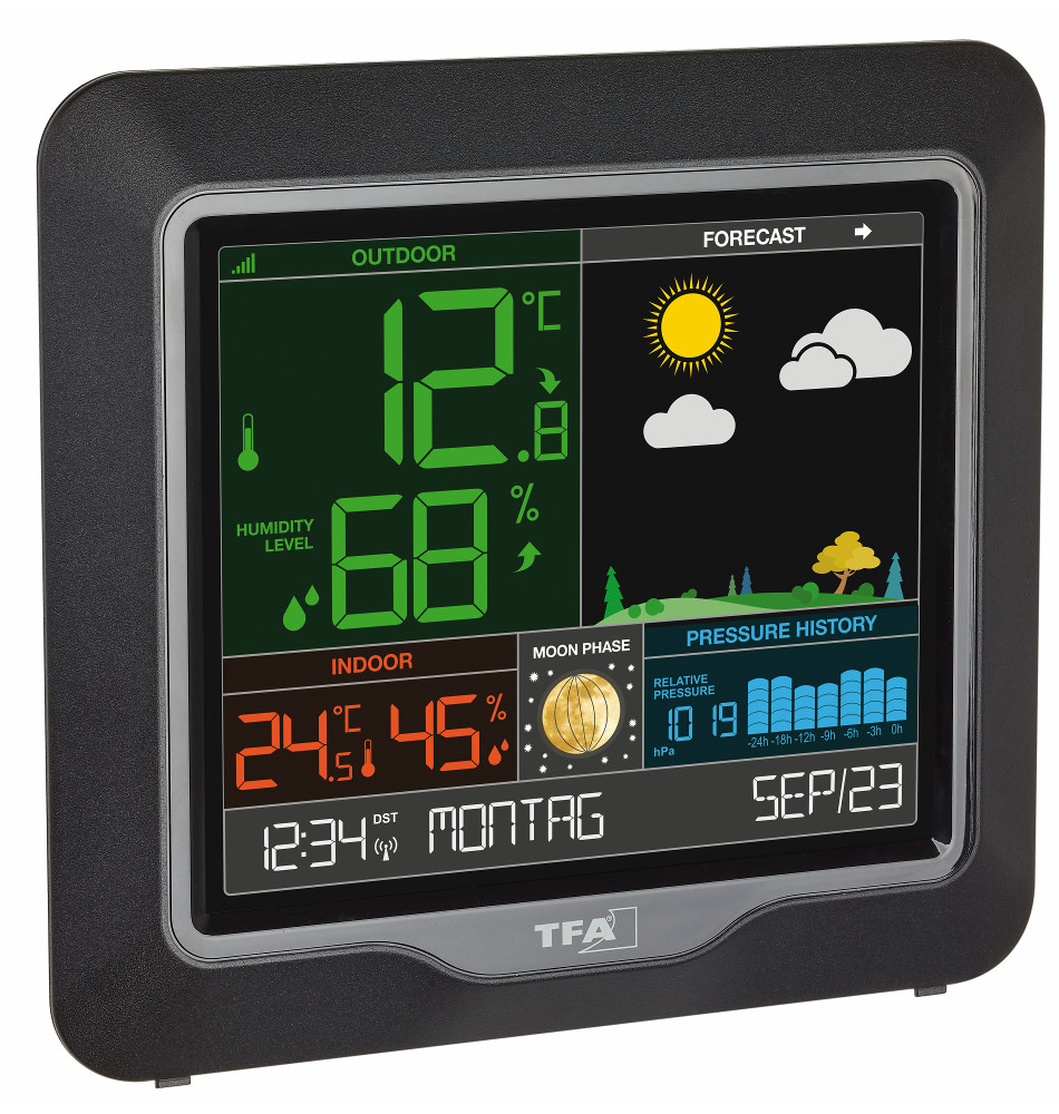 Funk-Wetterstation Season TFA 35.1150.01 Farbdisplay