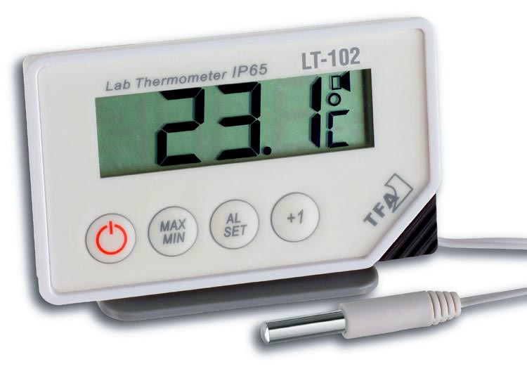 TFA-Dostmann 30.1034.K.EK dig. LT-102 Thermometer mit Kabelfühler inkl. ISO Zertifikat