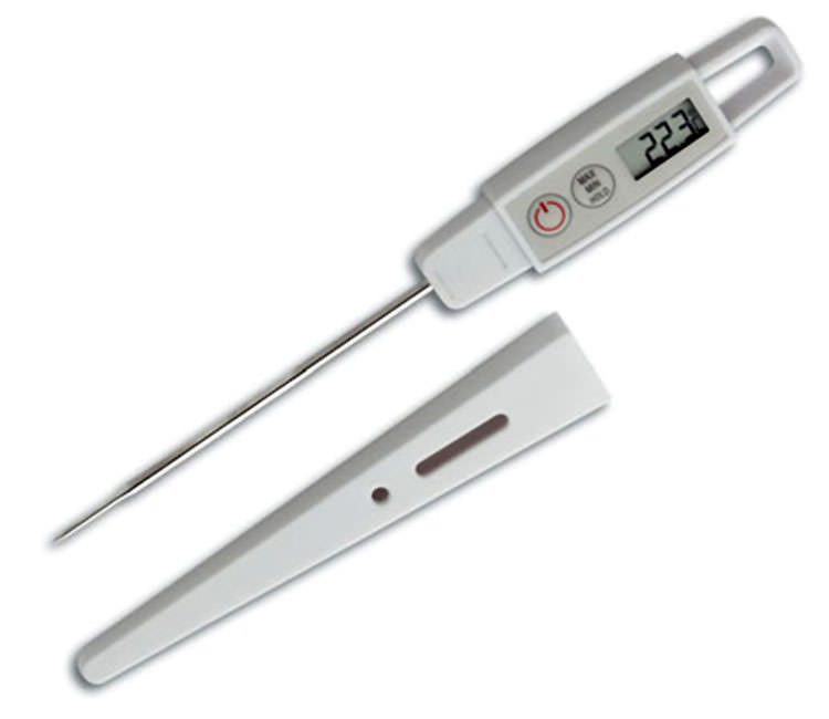 TFA-Dostmann 30.1040.K.EK Einstichthermometer Küchenthermometer mit ISO-Zertifikat