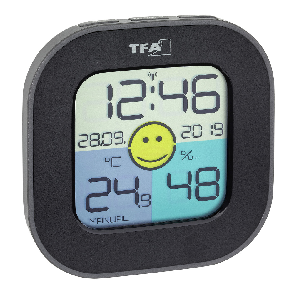 Digitales Thermo-Hygrometer FUN TFA 30.5050 farbiges Display