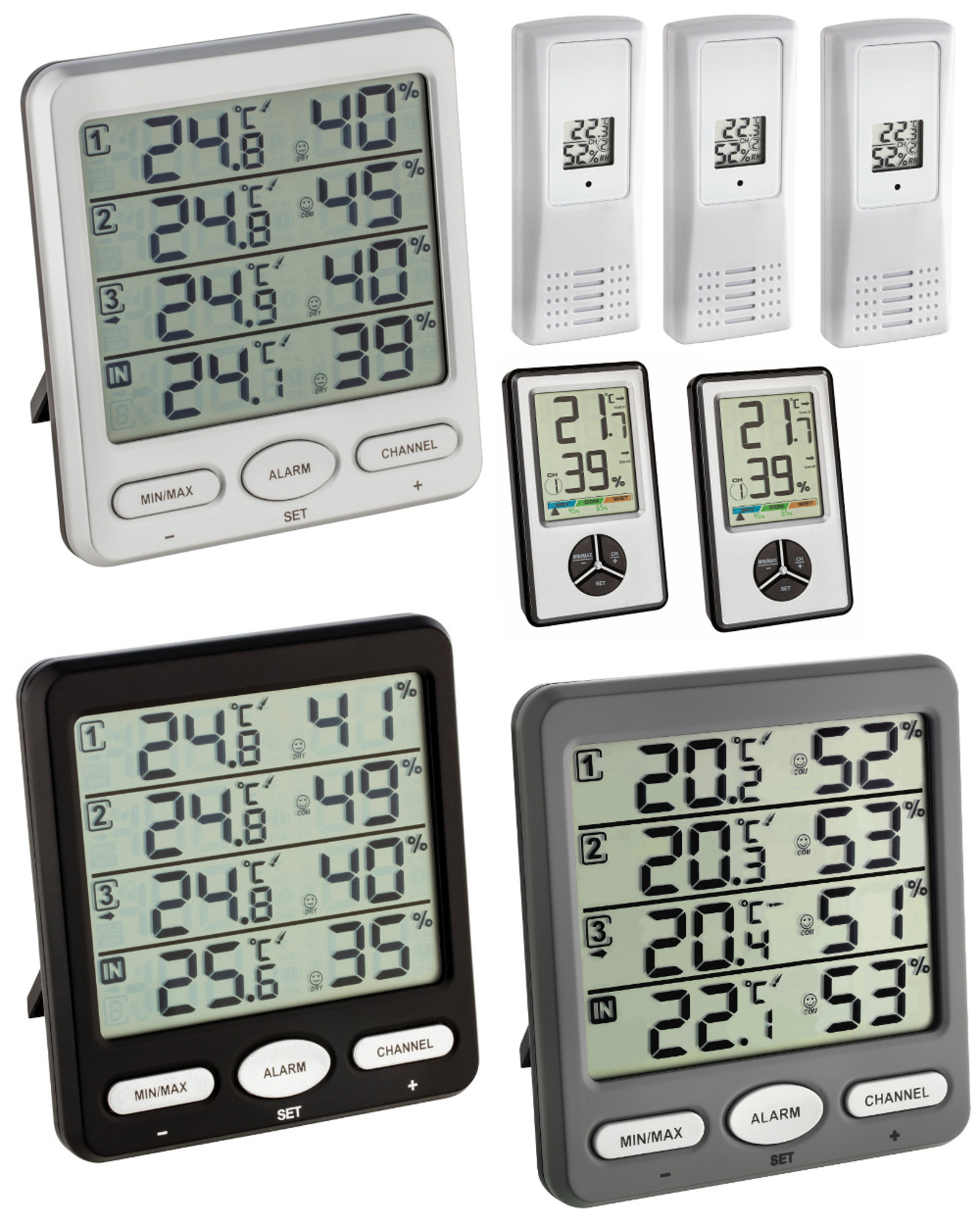 Klima-Monitor-Pro TFA 30.3054.Pro Thermo-Hygrometer Klimakontrolle