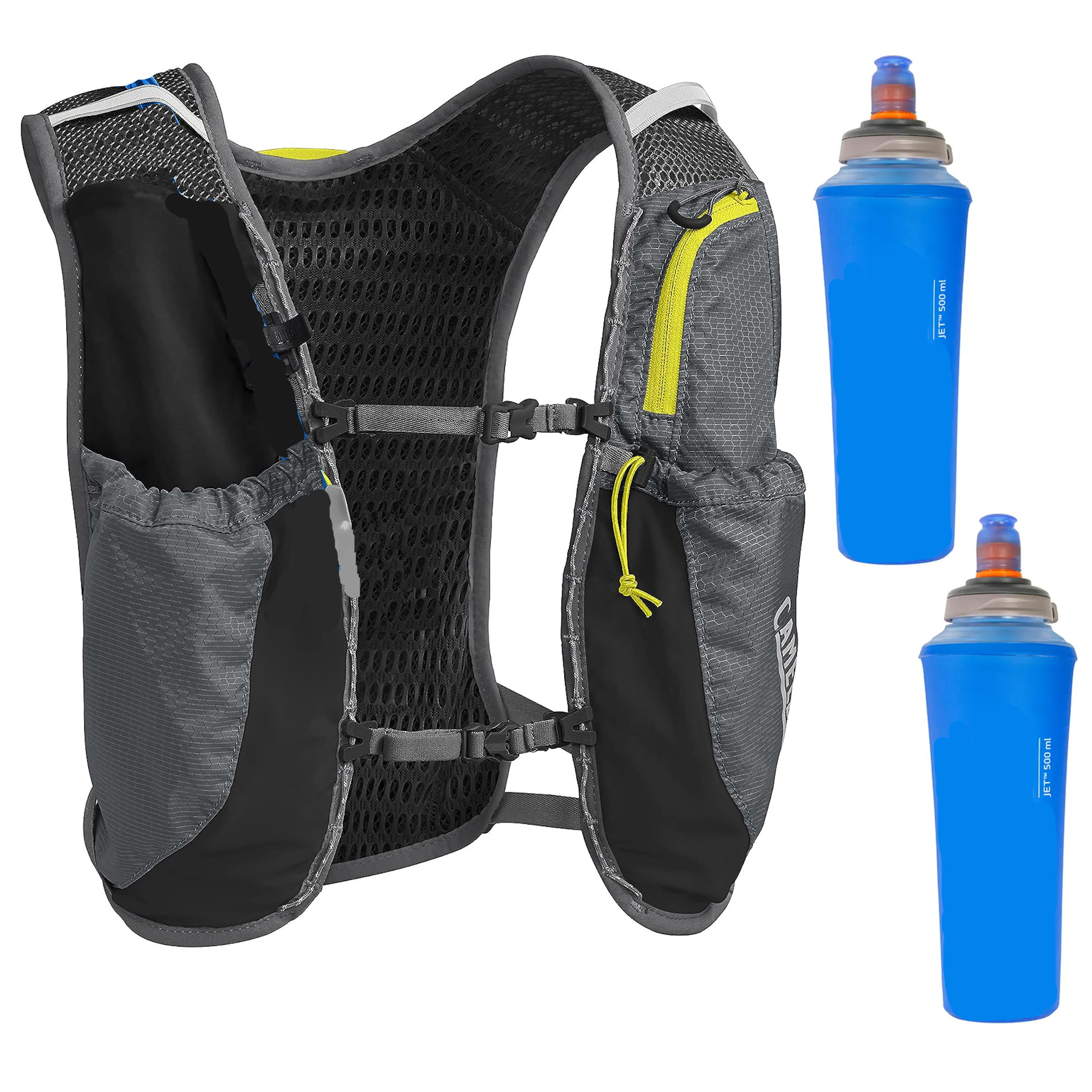 CamelBak Circuit spezial Laufweste mit 2 Faltflaschen Trinkweste