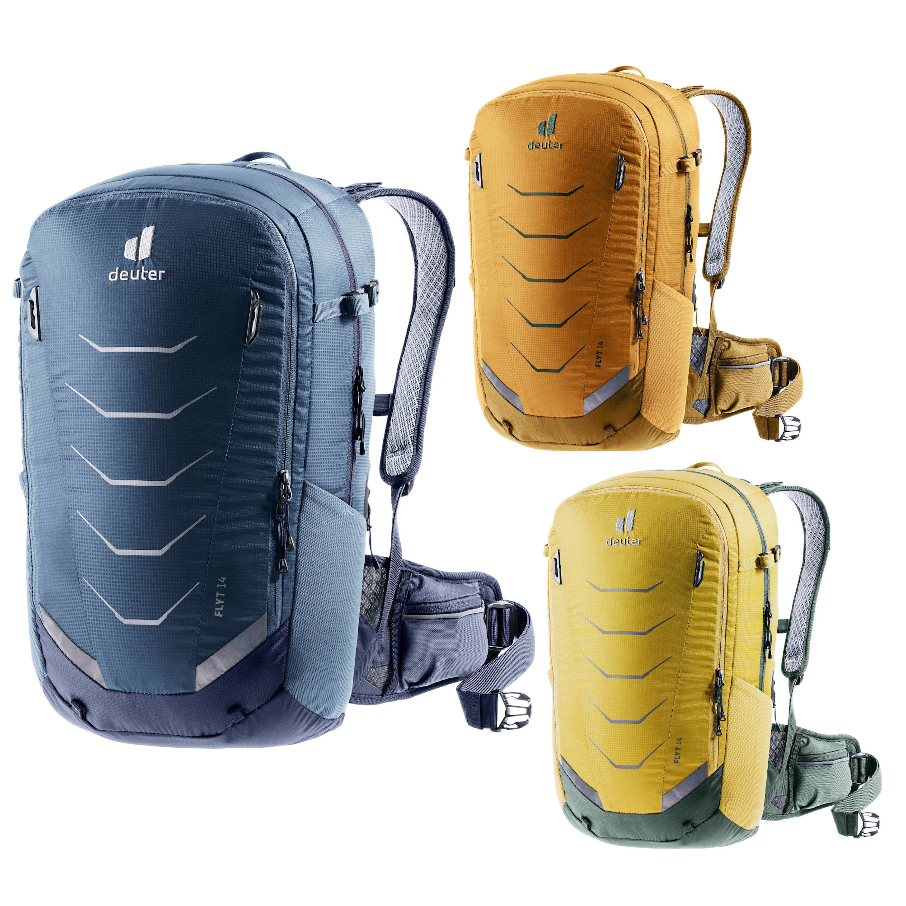 Deuter Protektorenrucksack Flyt 14 Fahrradrucksack SAS-TEC Enduro