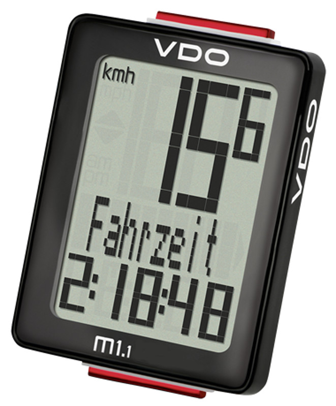 VDO M1.1 WL Funk-Fahrradtacho Analog A1 Biketacho 30015