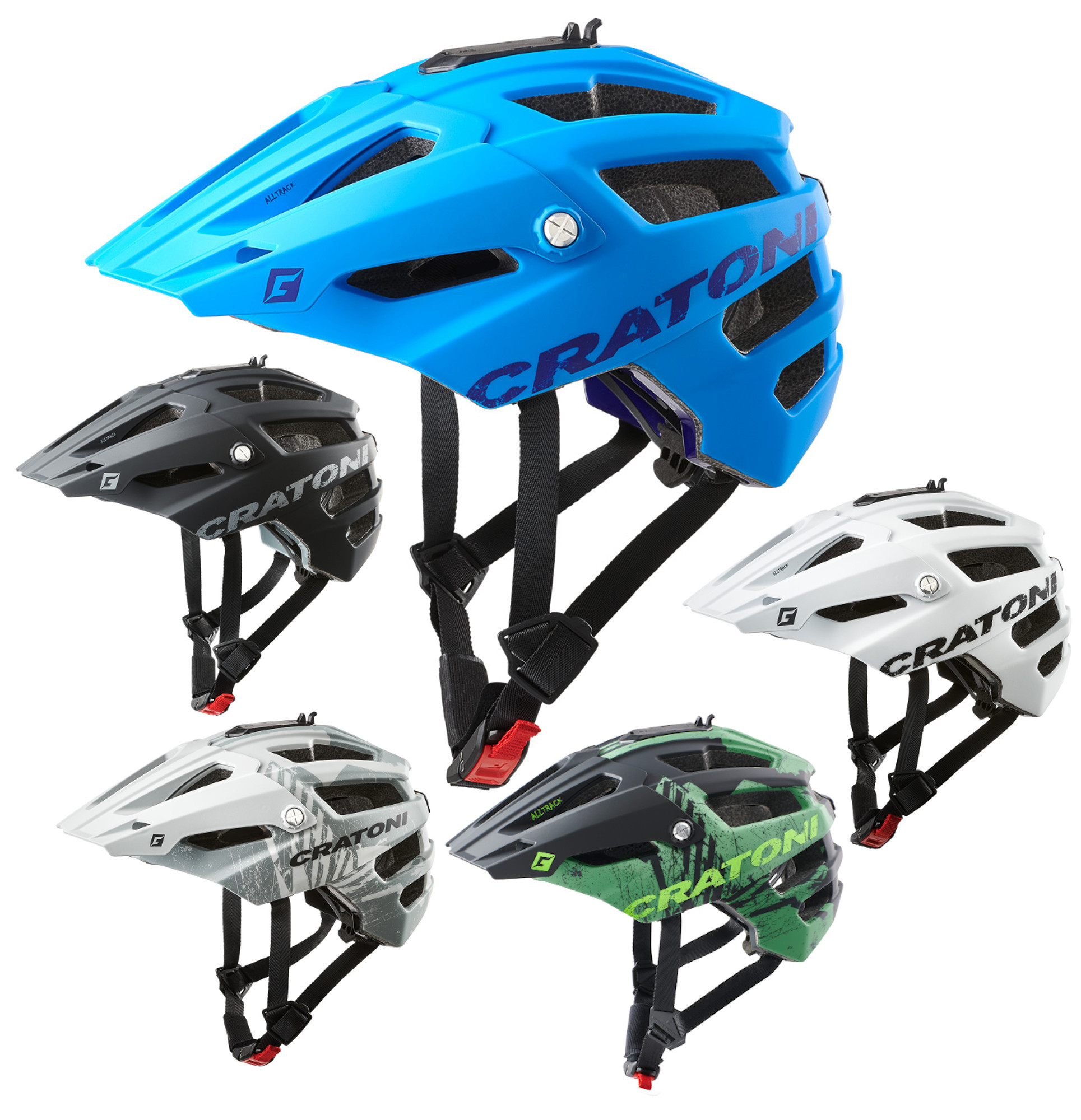 Cratoni AllTrack Mountainbike Helm Fahrradhelm Kamerahalter