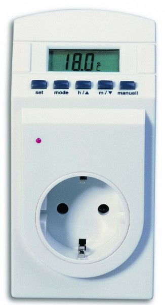 Zeitschaltuhr mit Thermostatfunktion