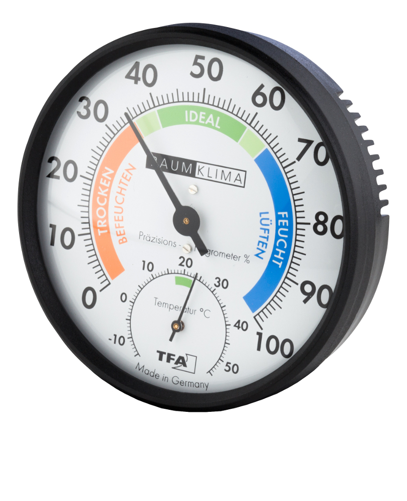 Präzisions-Hygrometer Klimatest TFA Dostmann